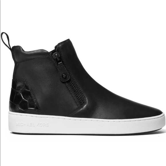 Michael kors caly high top leather sneakers ❤️ - Picture 3 of 5